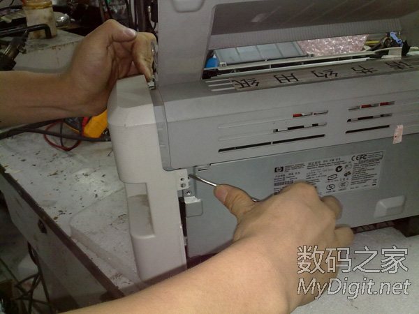 hp 1020激光打印机拆机换加热膜图解(定影膜)