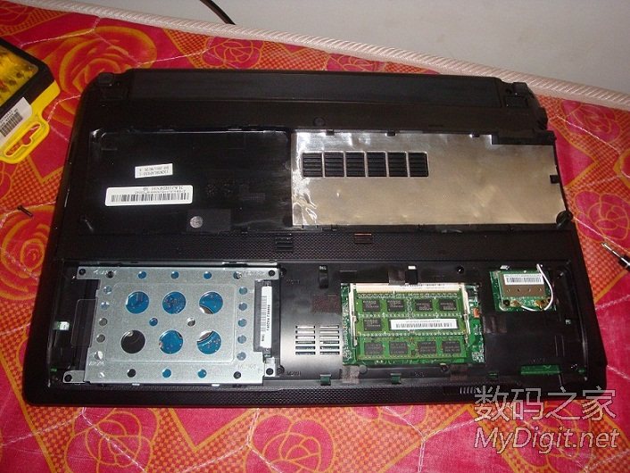 华硕k43sj+笔记本电脑拆解|拆机乐园