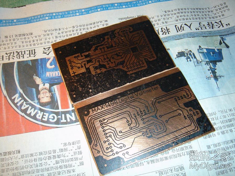 自制免调试4位半数字电压表 自制免调试4位半数字电压表