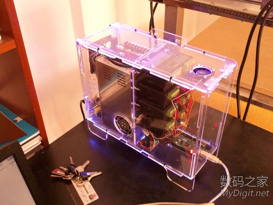 Arduino 3D打印机,兼具CNC雕刻机功能 (二)电气、3D打印 Arduino 3D打印机,兼具CNC雕刻机功能 (二)电气、3D打印