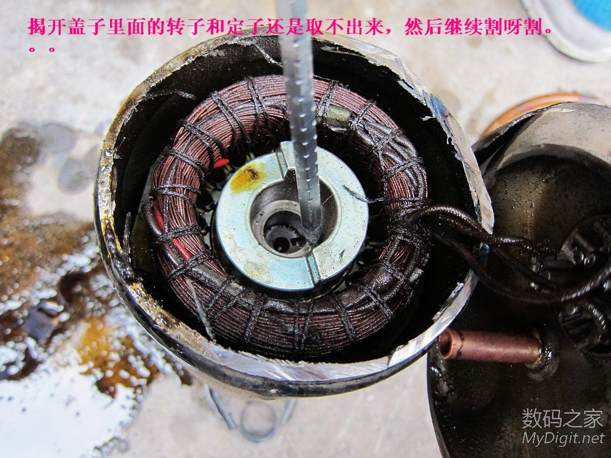 彻底解剖三菱空调压缩机,图解内部结构原理高清图片
