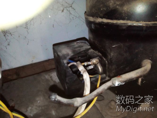 容声冰箱压缩机不启动,维修,拆启动器。温控器