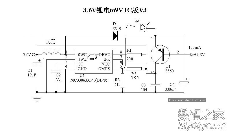 6F22ֹȫƬ﮵9Vѹ