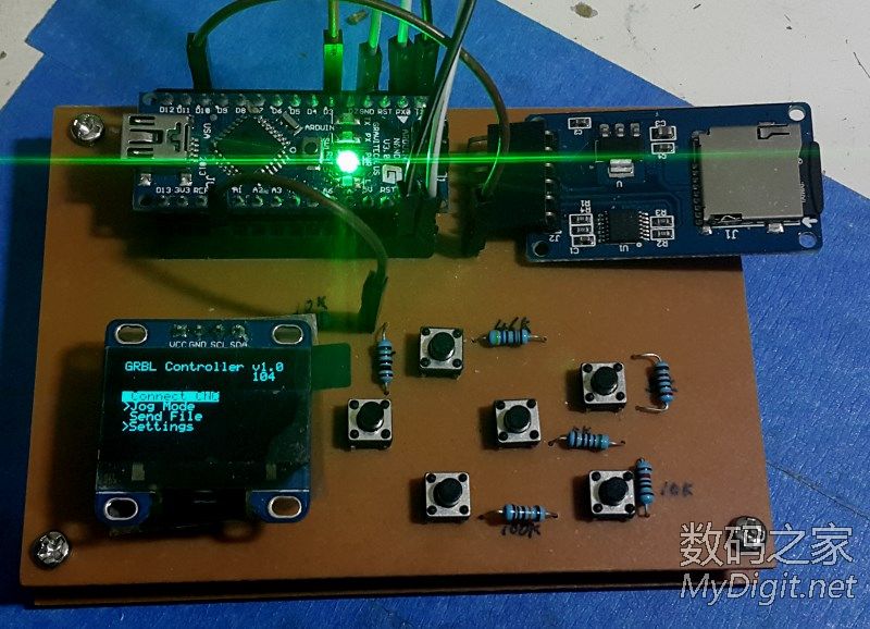 玩具机脱机手控 v2.0 (请教PCB走线问题) 玩具机脱机手控 v2.0 (请教PCB走线问题)