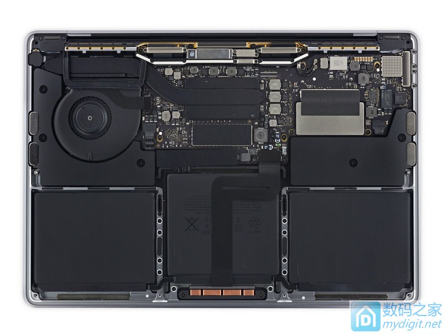 苹果13寸MacBook Pro高配版(带Touch Bar)拆机报告 苹果13寸MacBook Pro高配版(带Touch Bar)拆机报告