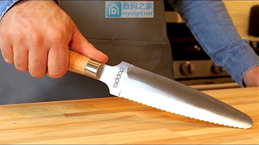 现实版“两面三刀” 削铁如泥Doppio双面厨刀,厨房达人必备 现实版“两面三刀” 削铁如泥Doppio双面厨刀,厨房达人必备