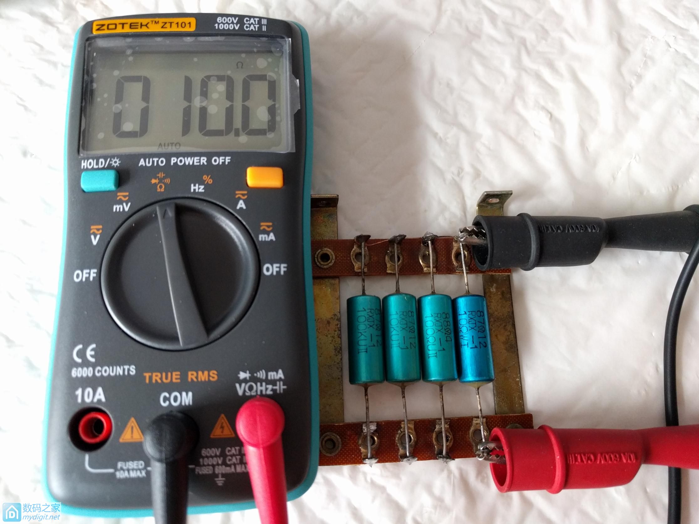 小巧实用 众仪 ZOTEK ZT101自动档万用表评测(多图) 小巧实用 众仪 ZOTEK ZT101自动档万用表评测(多图)