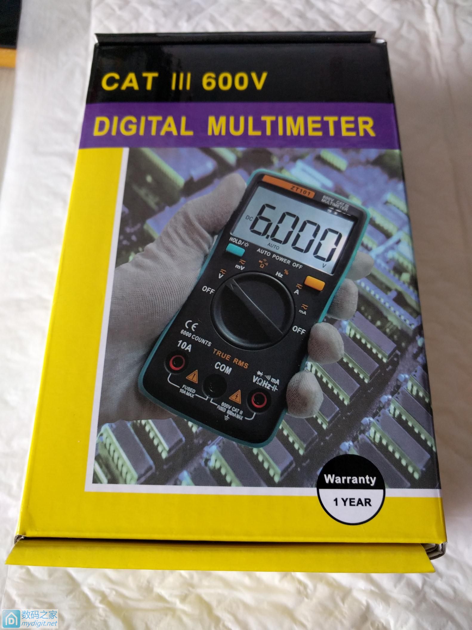 小巧实用 众仪 ZOTEK ZT101自动档万用表评测(多图) 小巧实用 众仪 ZOTEK ZT101自动档万用表评测(多图)