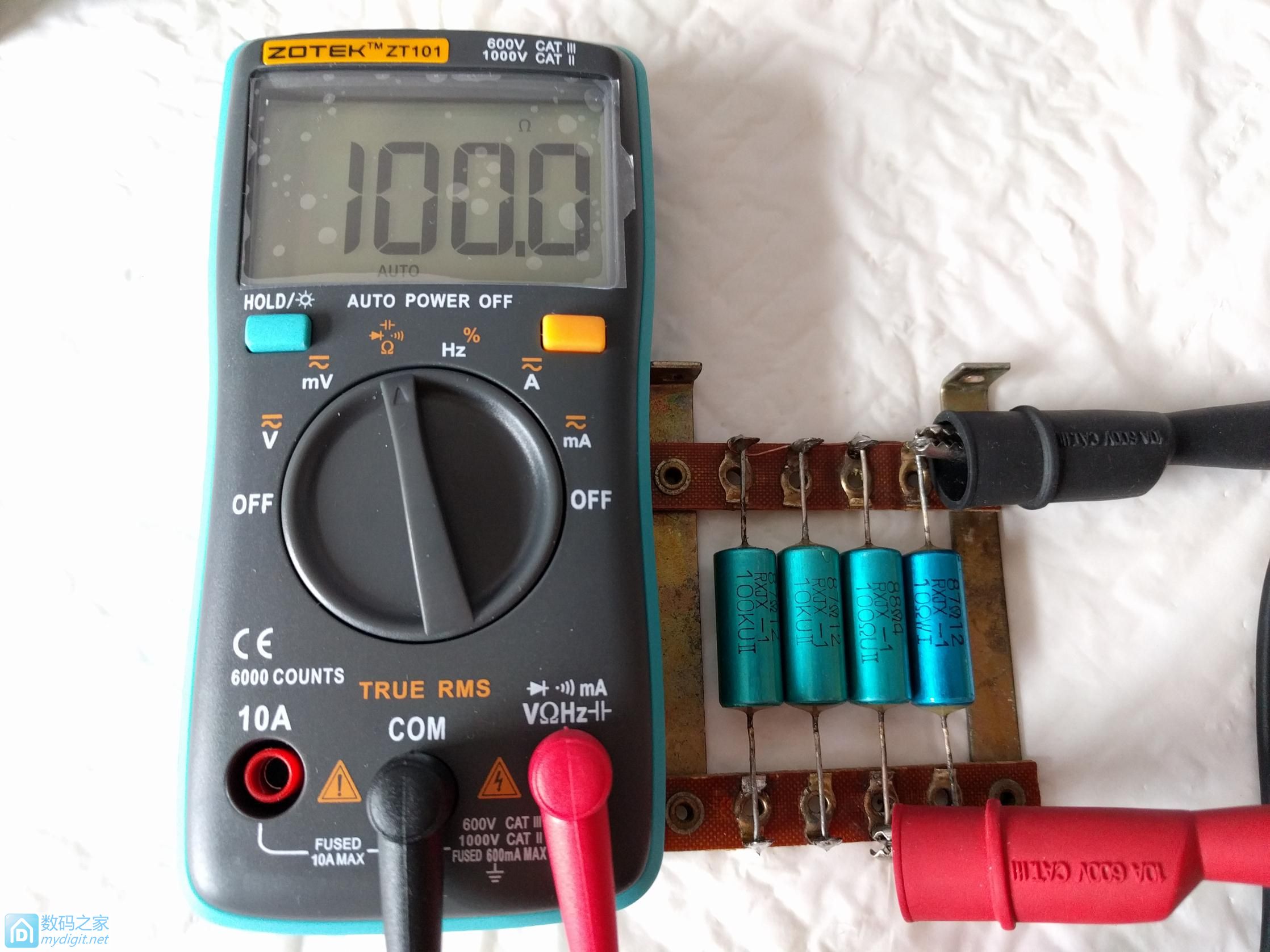 小巧实用 众仪 ZOTEK ZT101自动档万用表评测(多图) 小巧实用 众仪 ZOTEK ZT101自动档万用表评测(多图)