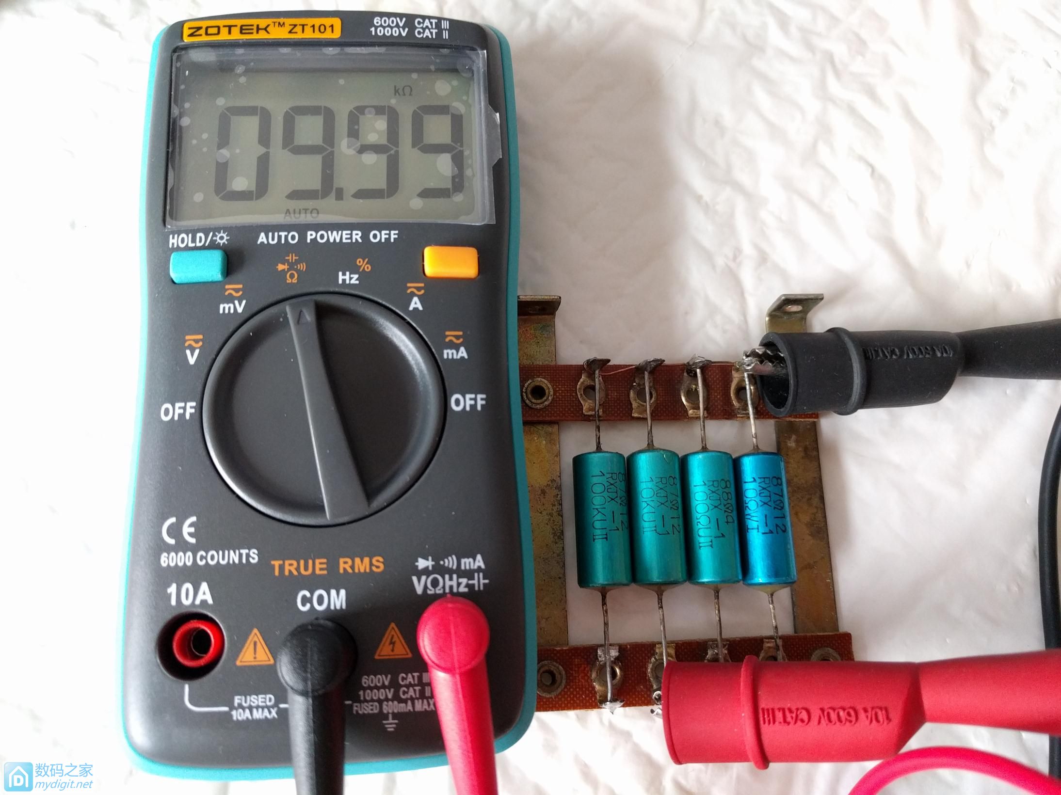 小巧实用 众仪 ZOTEK ZT101自动档万用表评测(多图) 小巧实用 众仪 ZOTEK ZT101自动档万用表评测(多图)