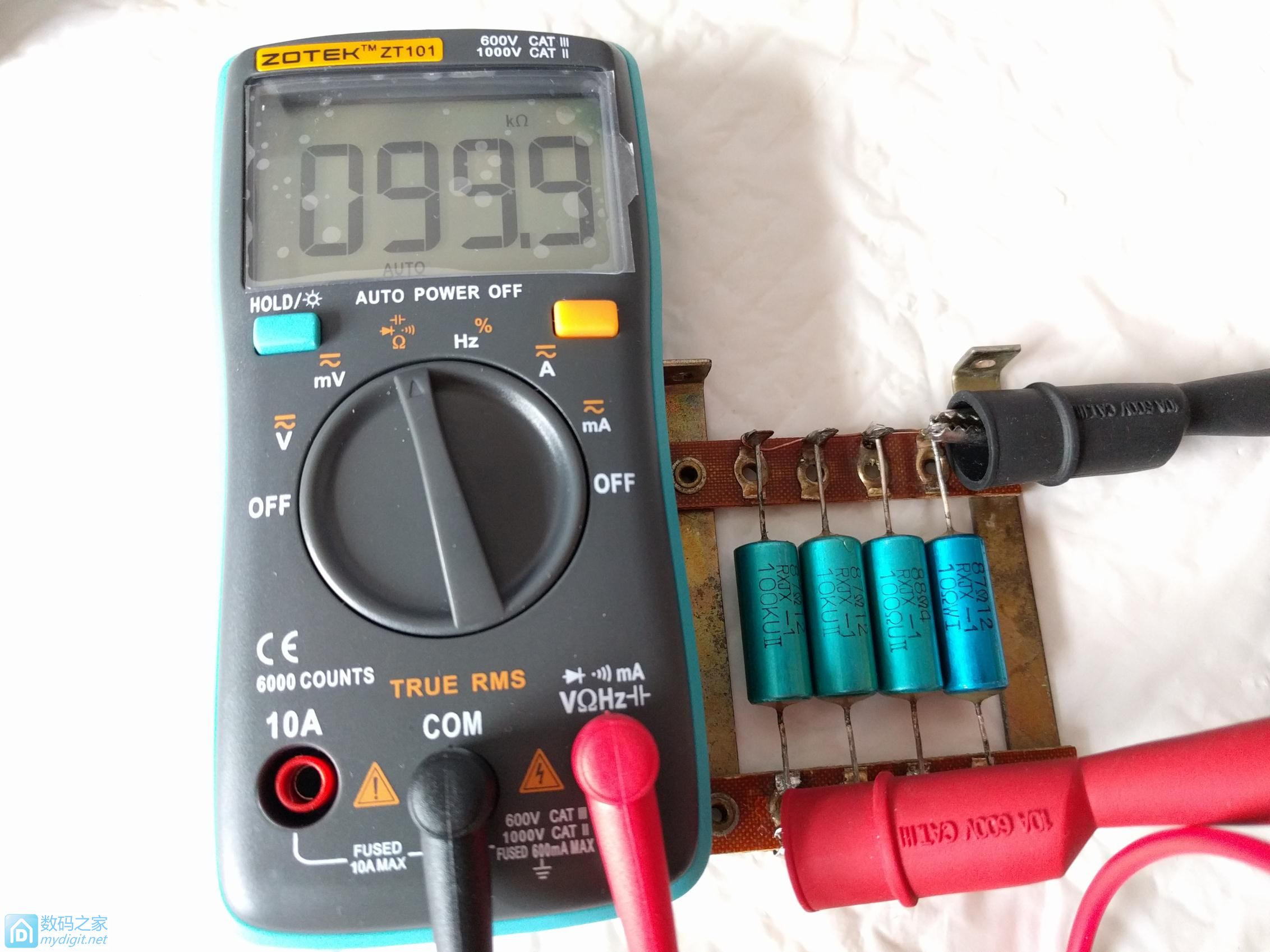 小巧实用 众仪 ZOTEK ZT101自动档万用表评测(多图) 小巧实用 众仪 ZOTEK ZT101自动档万用表评测(多图)