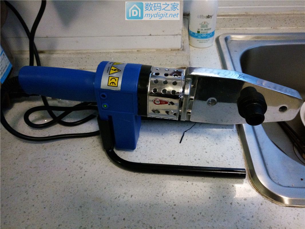 家里想装个过滤器,自己买了个熔接PPR的溶解器 家里想装个过滤器,自己买了个熔接PPR的溶解器