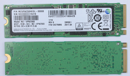 PCIE3.0 NVME SM961/PM961 ɹɢͭƬ