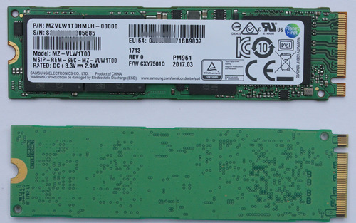 PCIE3.0 NVME SM961/PM961 ɹɢͭƬ