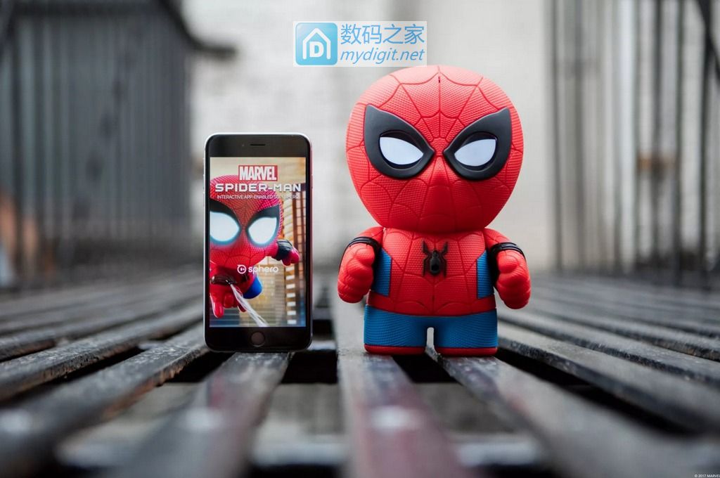 配手机可解锁神秘技能 Sphero“蜘蛛侠”伪物联网故事机 配手机可解锁神秘技能 Sphero“蜘蛛侠”伪物联网故事机