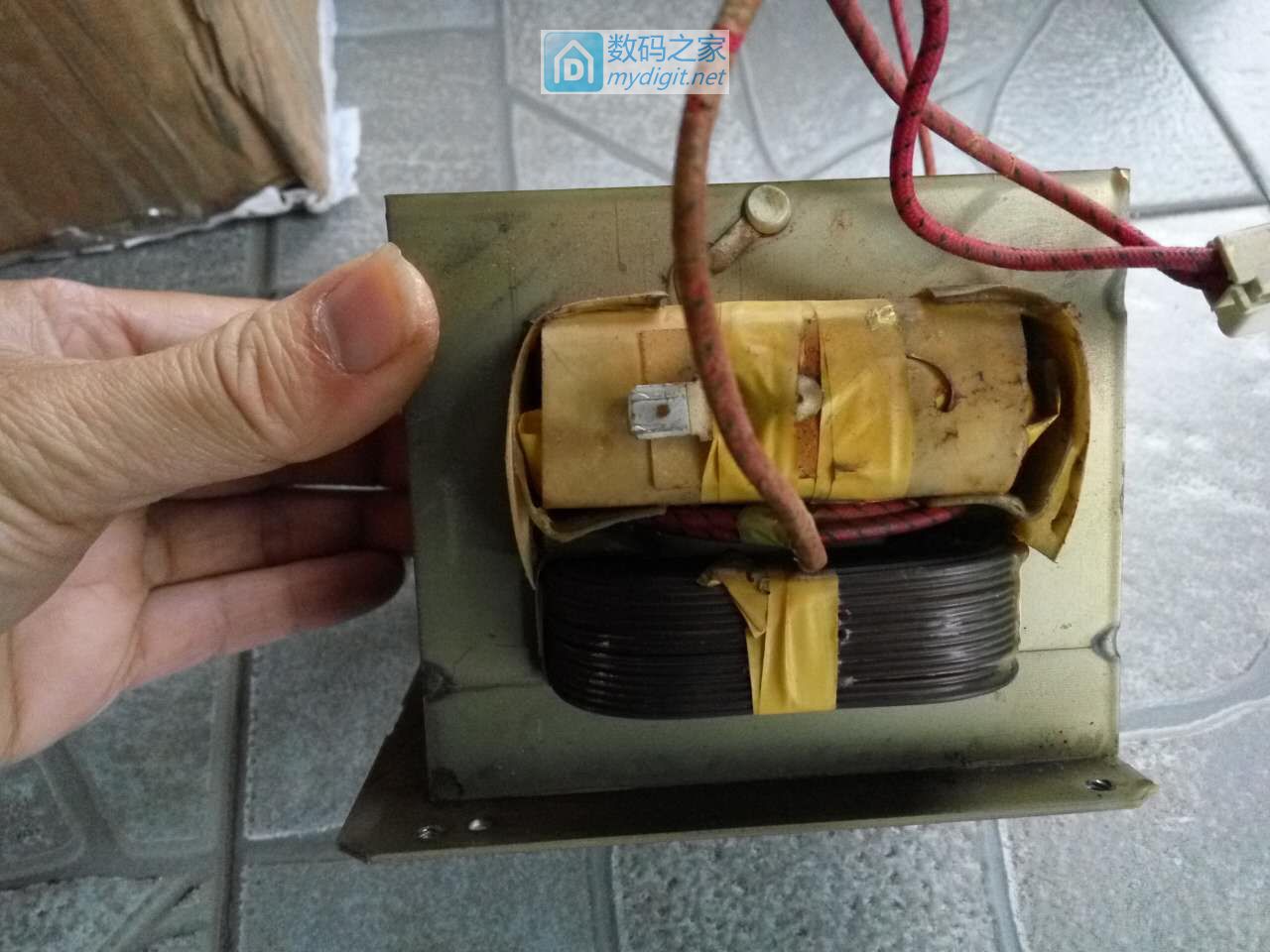 微波炉变压器点焊机制作--完