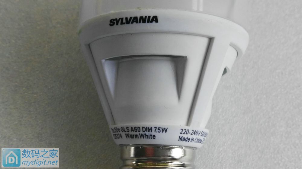 SYLVANIA ToLEDO GLS A60 DIMMABLE 7.5W可调光球泡灯拆解评测 SYLVANIA ToLEDO GLS A60 DIMMABLE 7.5W可调光球泡灯拆解评测