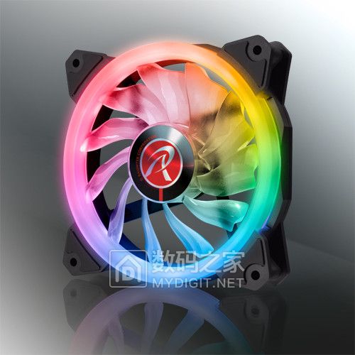 每天看两眼心情爽爽哒 Raijintek Iris 12 Rainbow RGB机箱风扇 每天看两眼心情爽爽哒 Raijintek Iris 12 Rainbow RGB机箱风扇