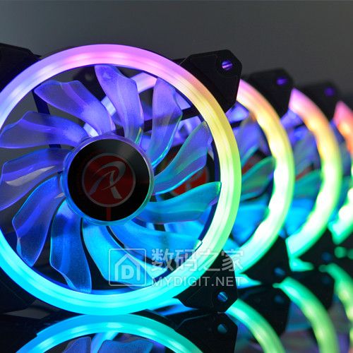 每天看两眼心情爽爽哒 Raijintek Iris 12 Rainbow RGB机箱风扇 每天看两眼心情爽爽哒 Raijintek Iris 12 Rainbow RGB机箱风扇