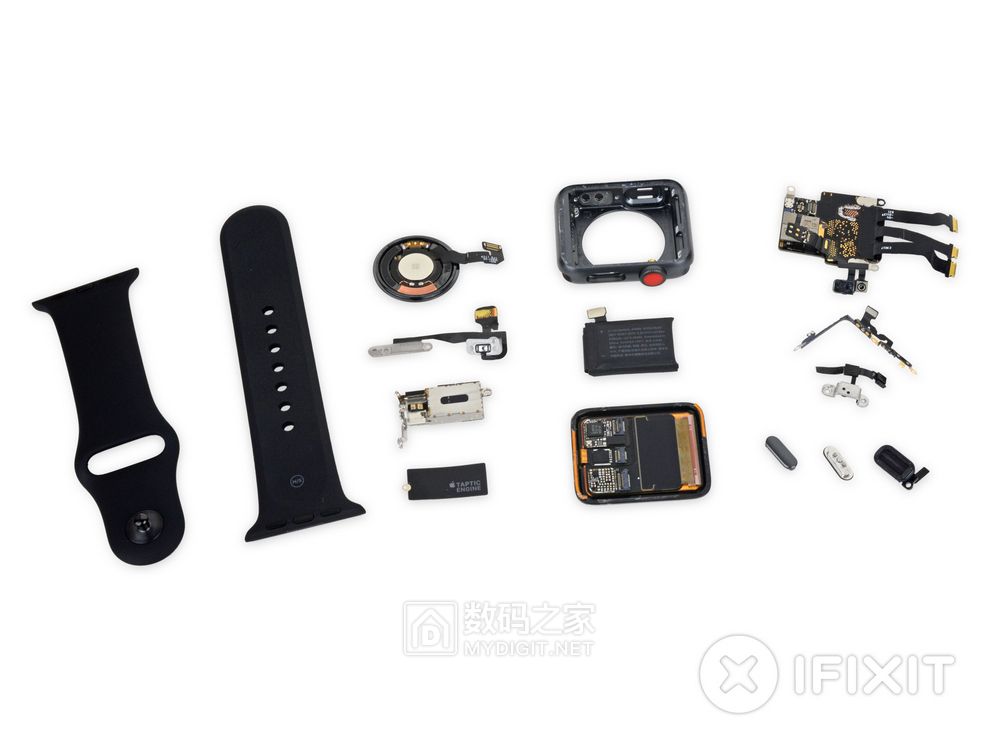 坏了只有当垃圾丢掉的命 苹果 Apple Watch Series 3 一手拆机 坏了只有当垃圾丢掉的命 苹果 Apple Watch Series 3 一手拆机