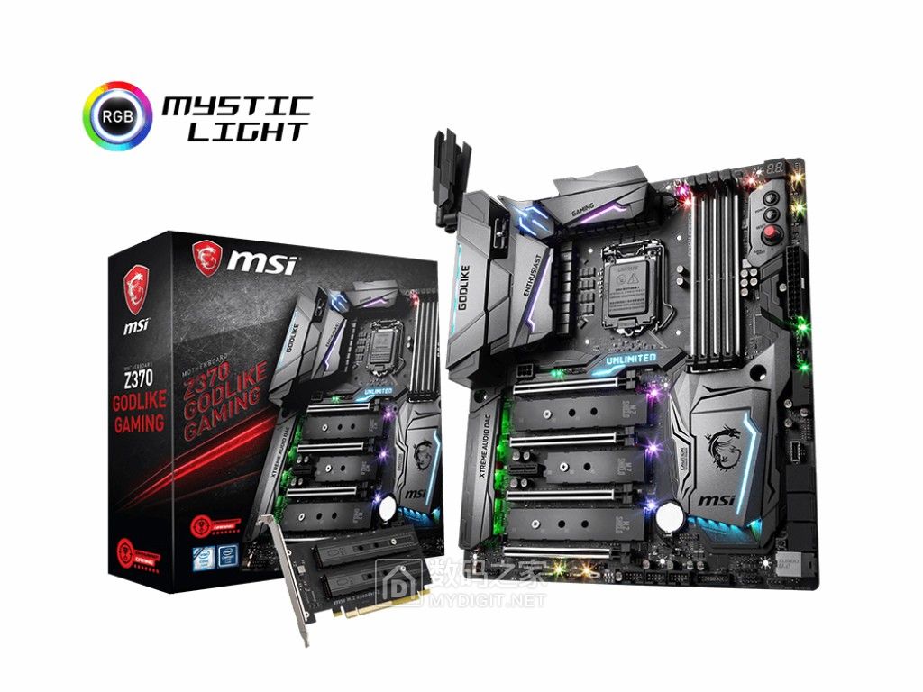 板载无线AP+威马发烧电容 微星正式发布超神主板Z370 GODLIKE GAMING 板载无线AP+威马发烧电容 微星正式发布超神主板Z370 GODLIKE GAMING