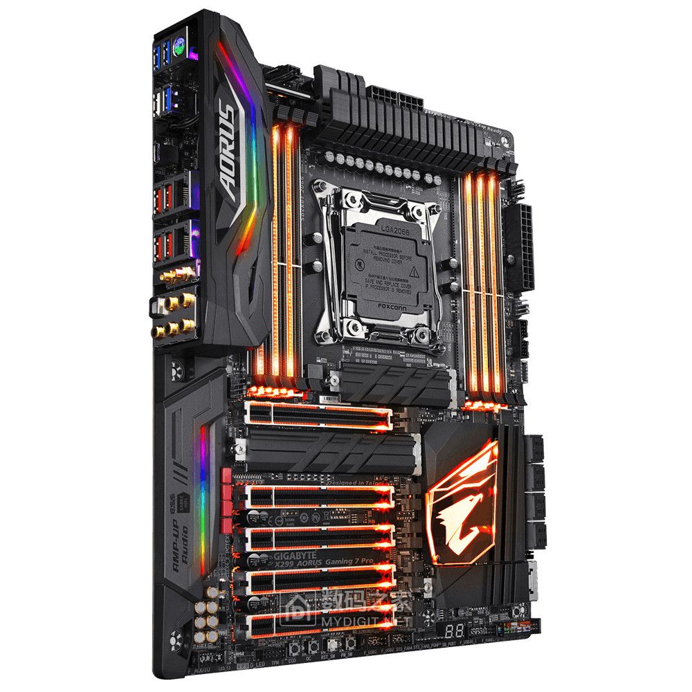 25KV ESD+ESS专业DAC 技嘉X299 AORUS Gaming 7 Pro强势来袭 25KV ESD+ESS专业DAC 技嘉X299 AORUS Gaming 7 Pro强势来袭