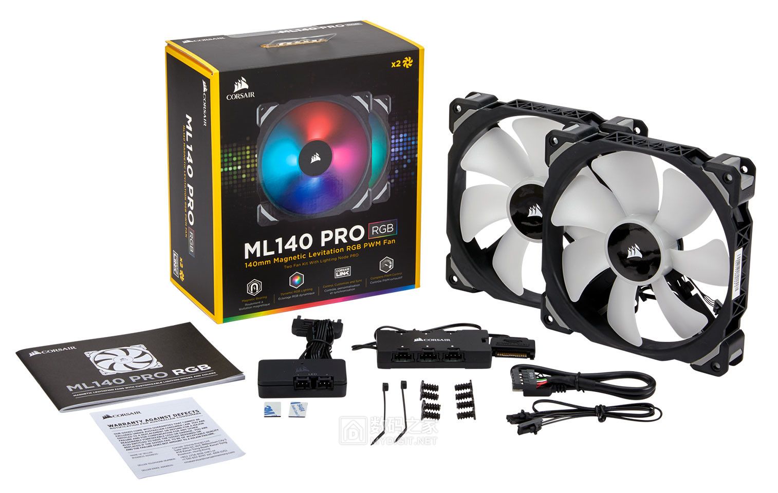 天生丽质祛热小能手 海盗船发布 ML PRO RGB 电脑散热风扇 天生丽质祛热小能手 海盗船发布 ML PRO RGB 电脑散热风扇