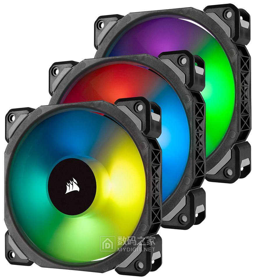 天生丽质祛热小能手 海盗船发布 ML PRO RGB 电脑散热风扇 天生丽质祛热小能手 海盗船发布 ML PRO RGB 电脑散热风扇
