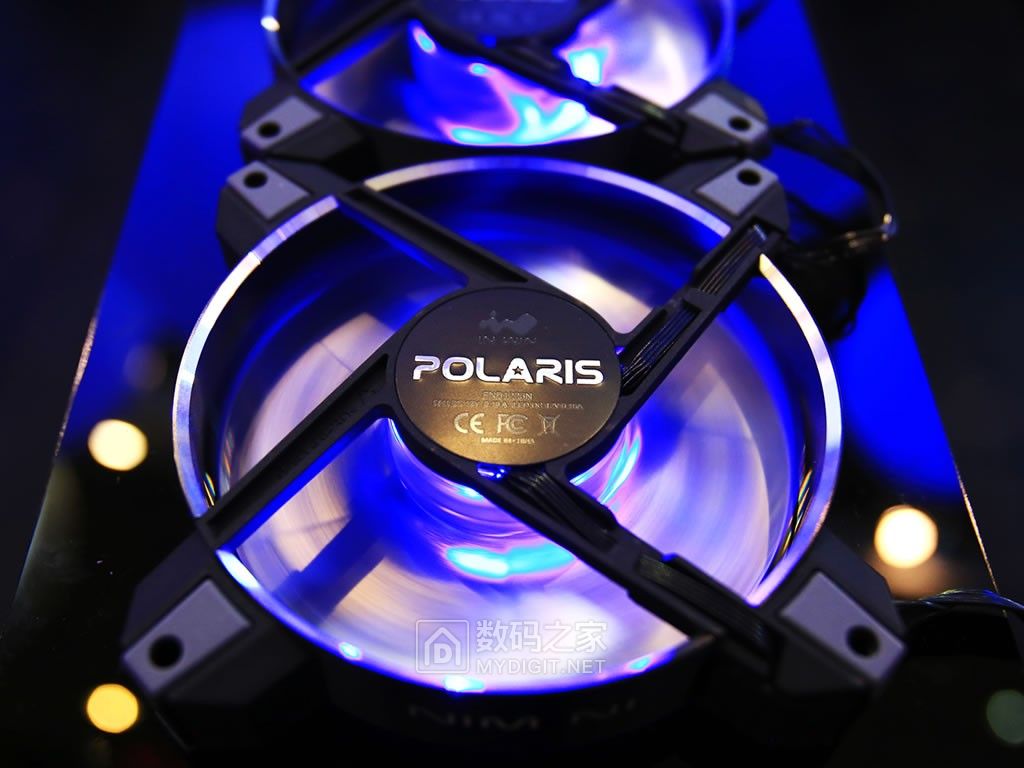 材质升级好玩好用 迎广幻彩铝框风扇POLARIS RGB Aluminium 材质升级好玩好用 迎广幻彩铝框风扇POLARIS RGB Aluminium