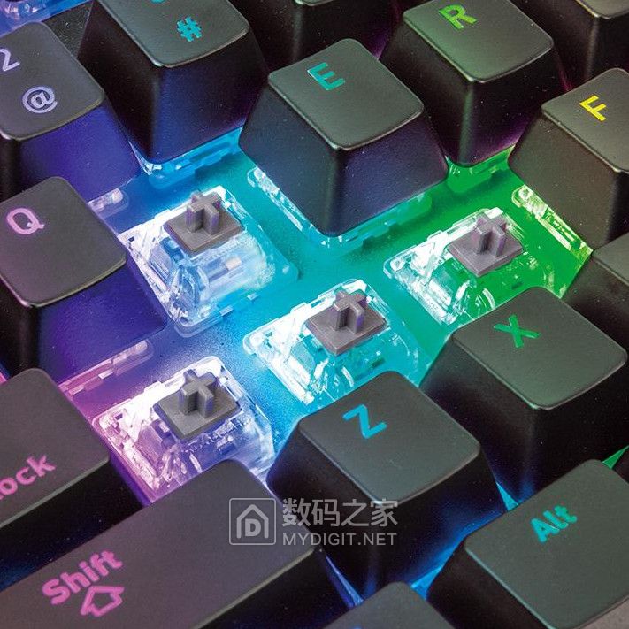 声控背光+虚拟手柄 耀越Premium X1 RGB电竞机械键盘新鲜上市 声控背光+虚拟手柄 耀越Premium X1 RGB电竞机械键盘新鲜上市