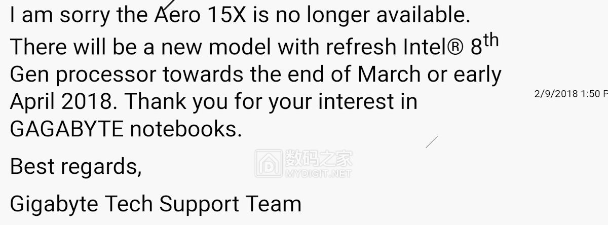 你准备好了没?技嘉预告全新Aero 15X游戏本:全面升级8代酷睿 你准备好了没?技嘉预告全新Aero 15X游戏本:全面升级8代酷睿