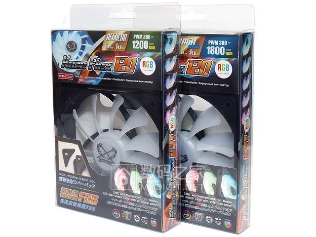 东瀛花姑娘 大镰刀发布 KazeFlex RGB 联动版高耐力风扇 东瀛花姑娘 大镰刀发布 KazeFlex RGB 联动版高耐力风扇