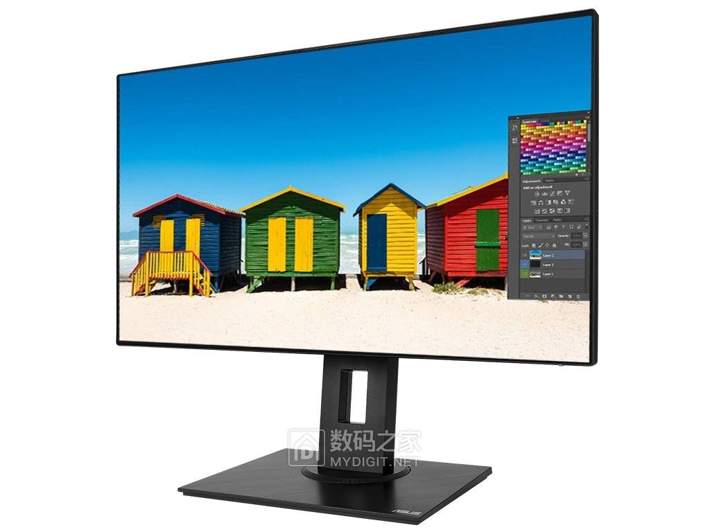 华硕专业制图显示器新作PB247Q:100% sRGB