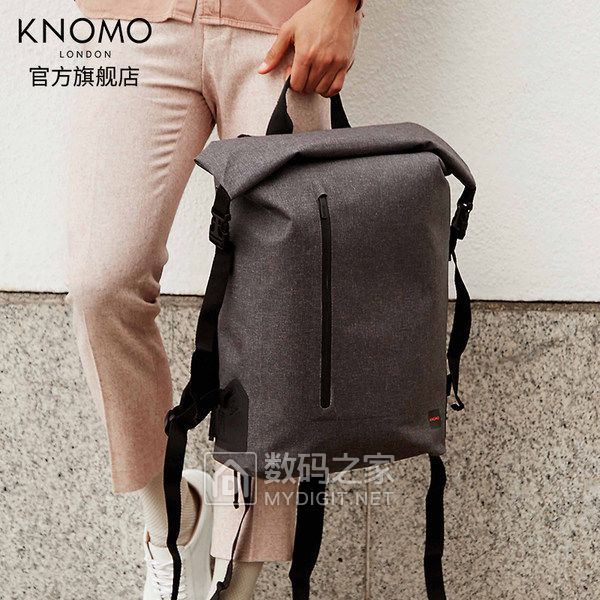 KNOMO英国Cromwell英伦户外包27升可拓展折叠背包男个性旅行包男