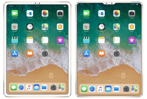 全面屏iPad设计图再曝光 双设计版本亮相 全面屏iPad设计图再曝光 双设计版本亮相