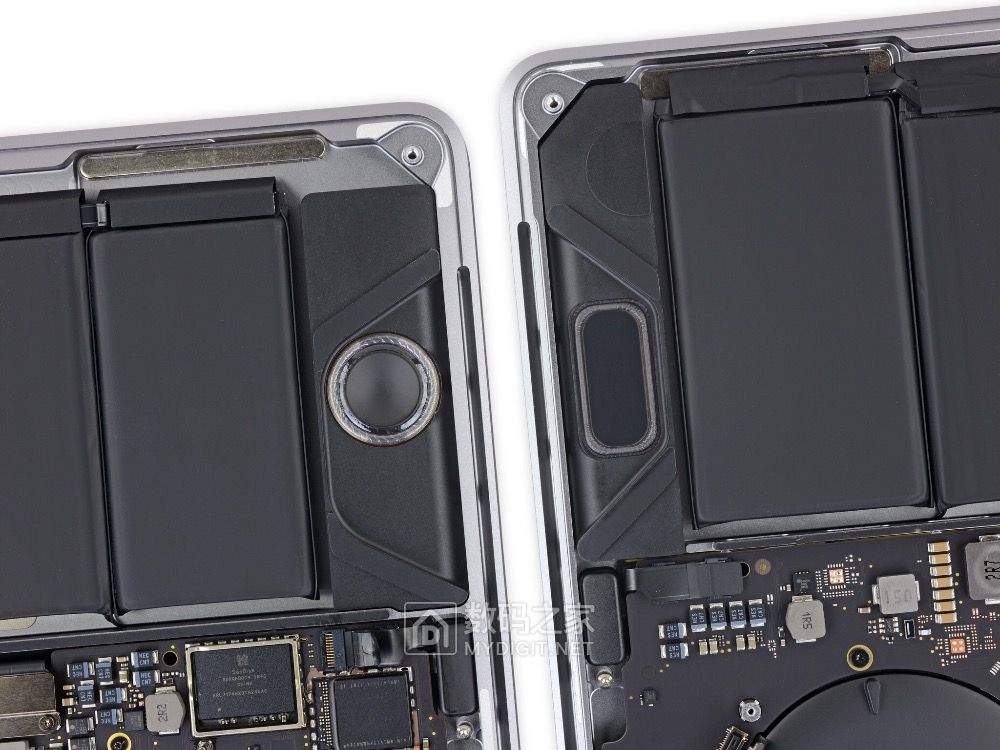 苹果2018款13寸MacBook Pro完整拆机：触控板终于能自己拆修啦