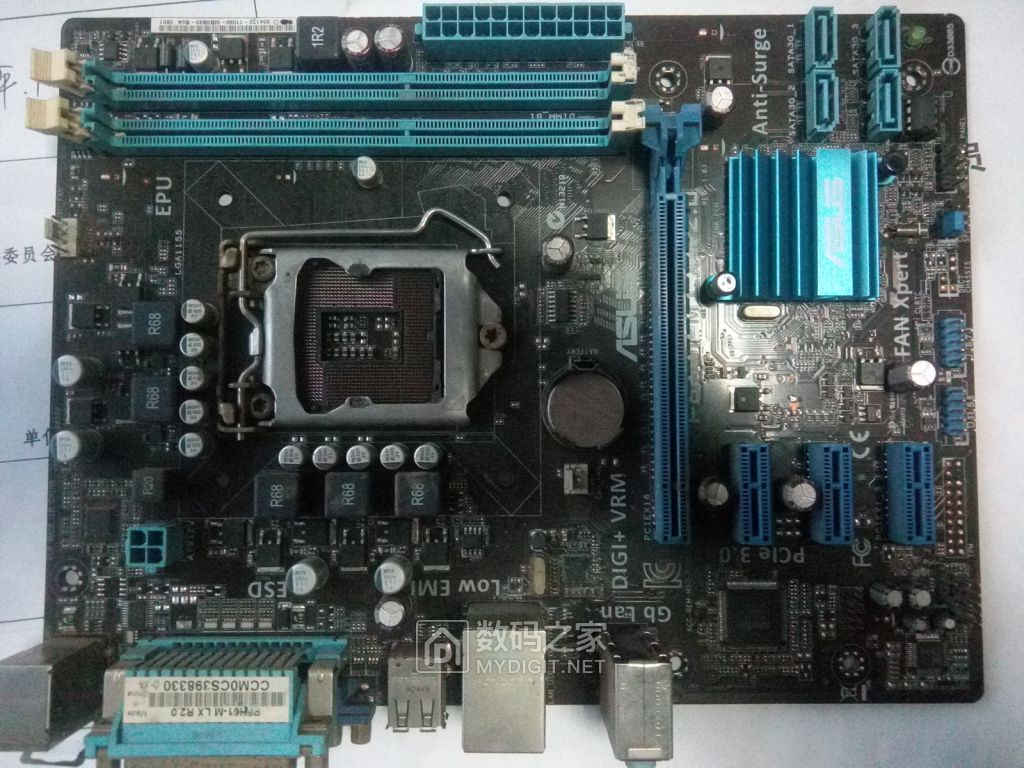 华硕p8h61mlxr20主板115元