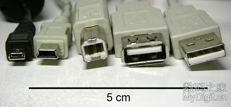 USB针脚接口定义图