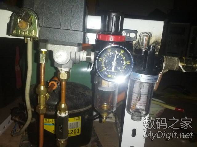 完了心愿用冰箱压缩机diy的气泵